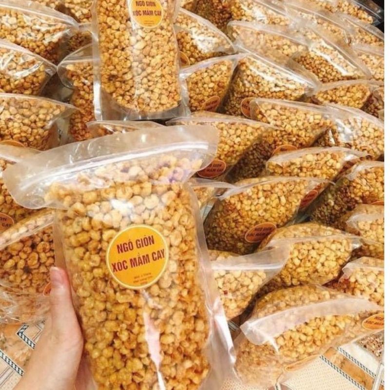 500g ngô sóc mắm cay ❤️ Ngô cay sóc mắm_ giòn tan | BigBuy360 - bigbuy360.vn