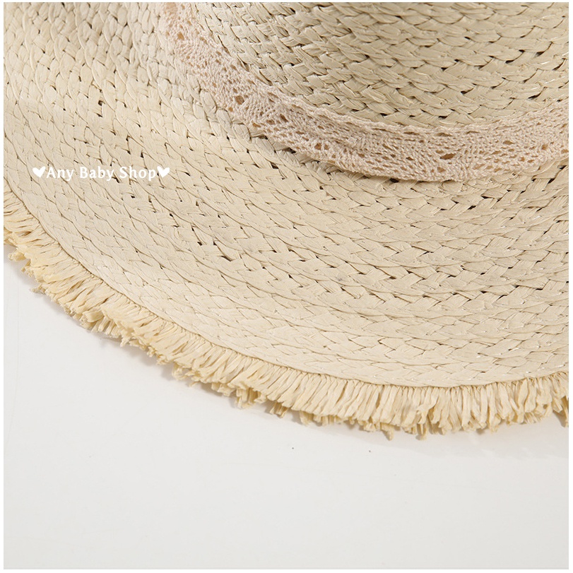 Nón cối phối nơ ren dài tiểu thư cho mùa hè cực hot siêu xinh ❣❣