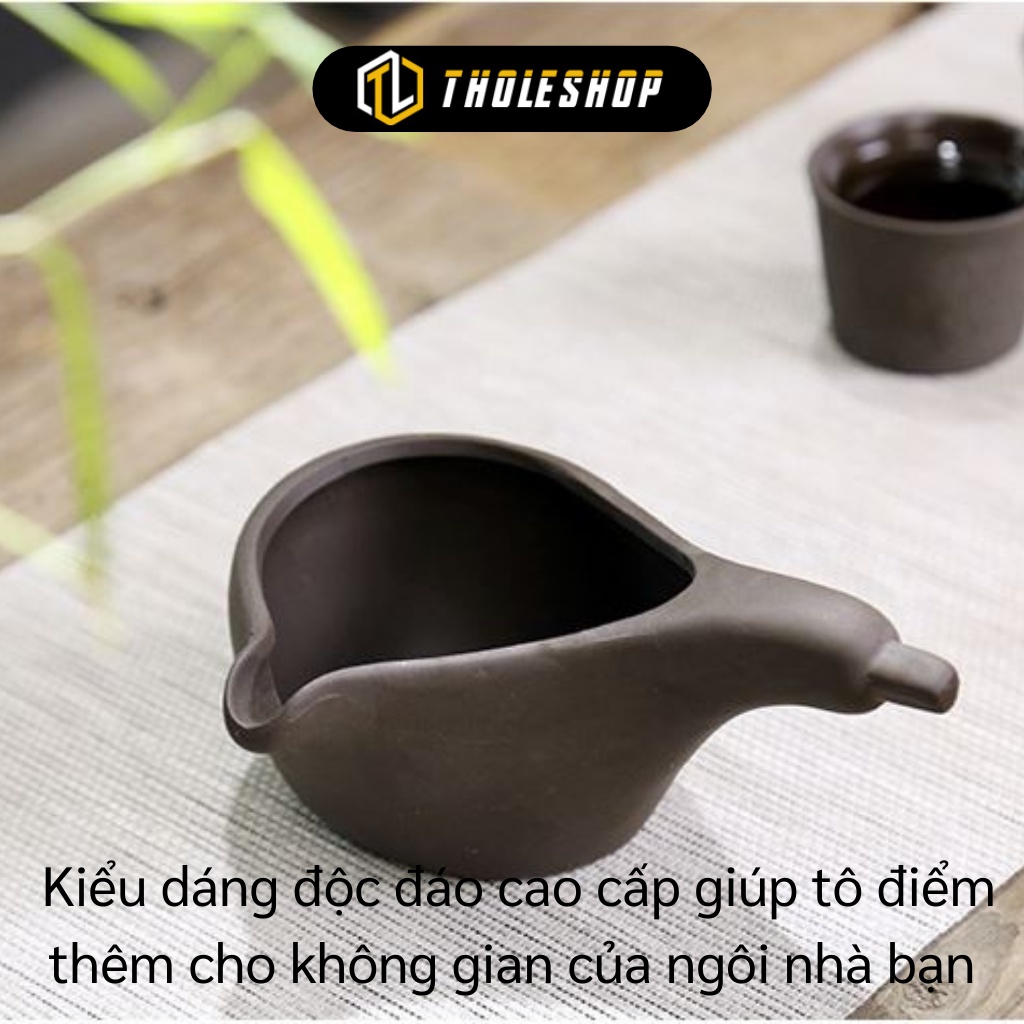 Bộ Ấm Trà - Bộ Ấm Chén Pha Trà Hình Nồi Hấp Cối Xay Lười Kiểu Cổ Điển 9 Món 9487