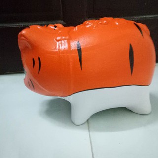 heo đất,lợn đất tiết kiệm vẽ 3d - size nhỏ