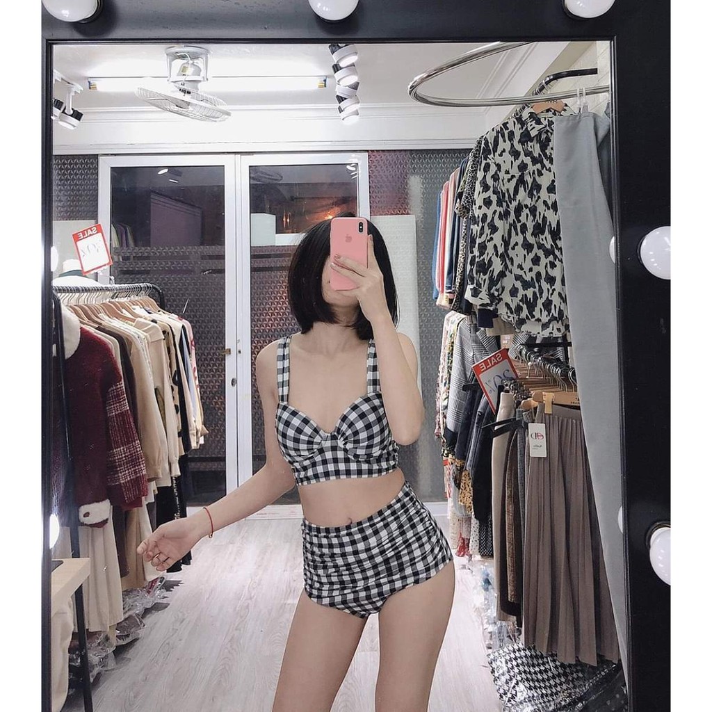 Bikini áo tắm đồ bơi 2 mảnh áo nâng ngực bản to nhiều màu cực xinh | BigBuy360 - bigbuy360.vn