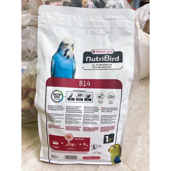 100g Hạt trái cây dinh dưỡng chim vẹt .