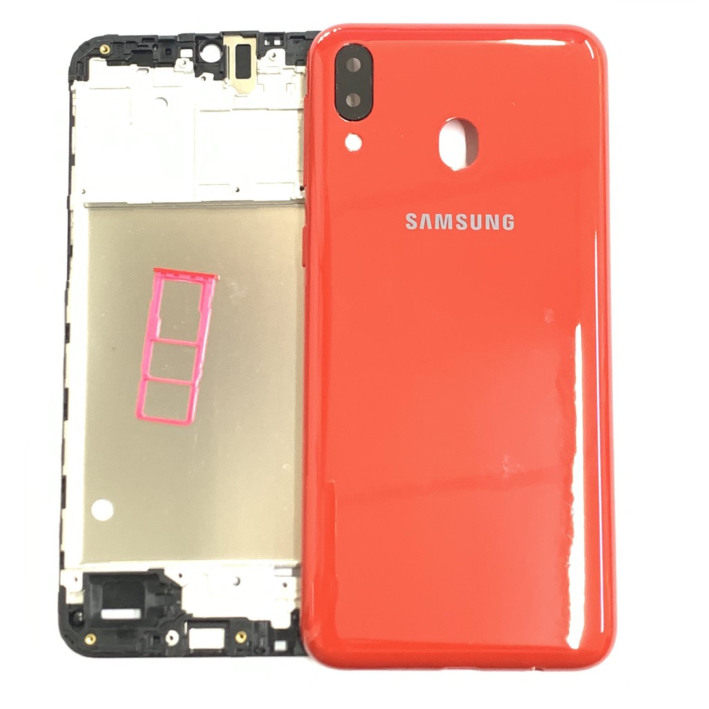 Vỏ Samsung M20 Full Bộ  Zin New