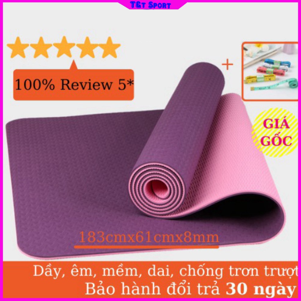 Thảm Tập Yoga 8mm