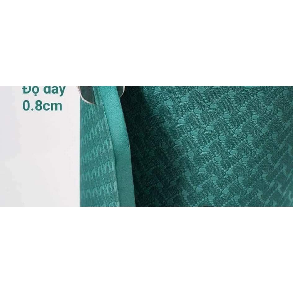 Thảm Tập Yoga Gym Định Tuyến TPE dầy 8mm 1 lớp Cao Cấp LOẠI 1 - Tặng Kèm TÚI