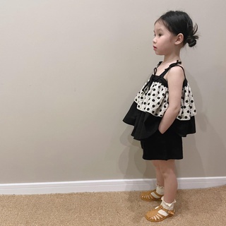 Áo hai dây chấm bi