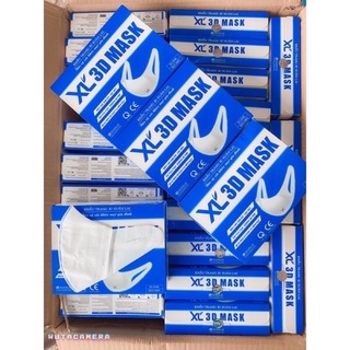 Hộp 50 chiếc khẩu trang 3D XL- unni