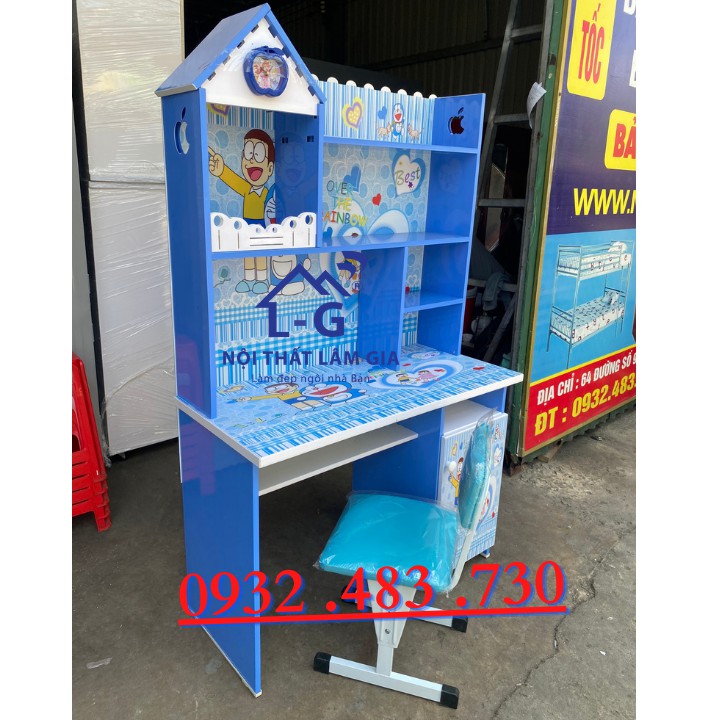 Bàn học sinh nhựa Đài Loan 3D kèm ghế ngồi rộng 1m kitty siêu đẹp | BigBuy360 - bigbuy360.vn