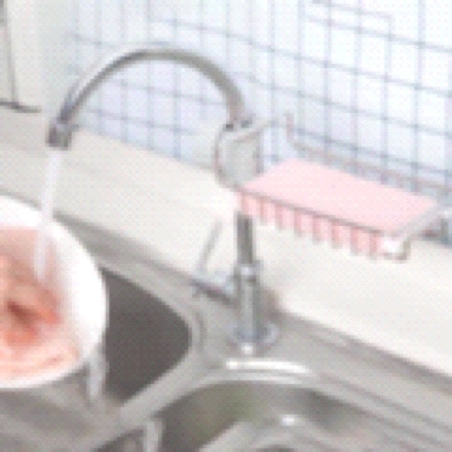 [Phụ kiện nhà bếp] Giá Kệ inox để đồ rửa chén bát gắn vòi nước tiện lợi