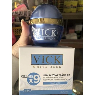 Kem vick dưỡng trắng da ngừa lão hóa 30g