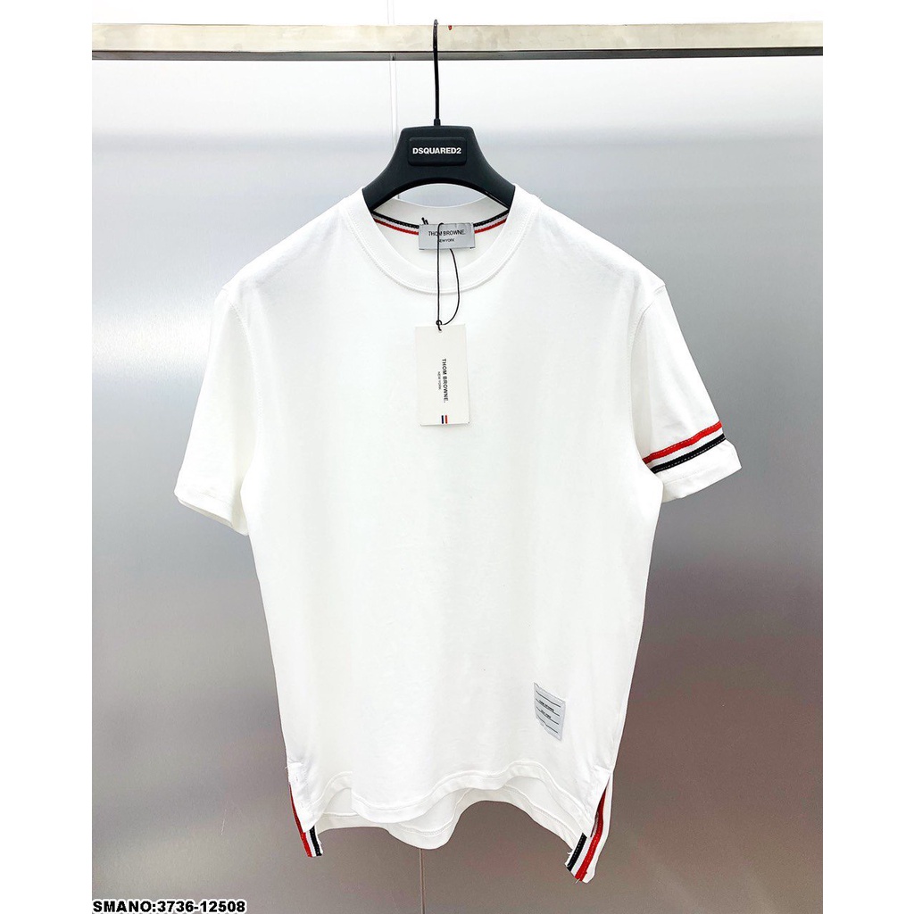 🌟 Áo thun cổ tròn Thom đơn giản mặc nam nữ, đơn đôi nhóm, hàng siêu cấp, chất đẹp, ảnh thật