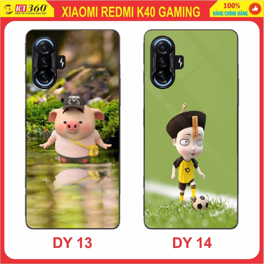 Ốp lưng kính XIAOMI Redmi K40 Gaming - Nhận in ảnh theo yêu cầu