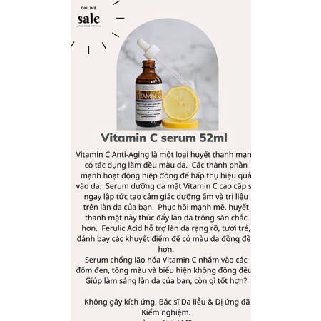 SERUM VITAMIN C ADVANCED CLINICALS 52ml