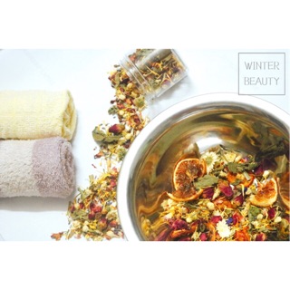 Xông mặt ngàn hoa- facial steam with variety of flowers homemade