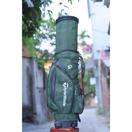 Túi đựng gậy golf bánh xe Titleist, Honma , Taylormade  - chất liệu vải cao cấp