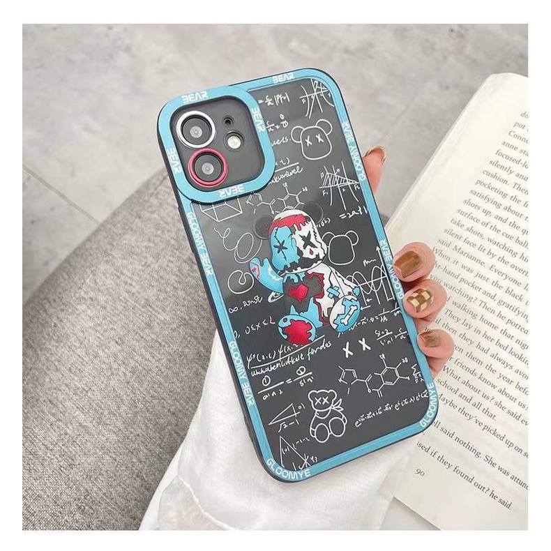 Ốp Điện Thoại Dẻo Họa Tiết Hoạt Hình Chú Gấu Thời Trang Cho IPhone 13 13pro 12promaxSE2 2020/11 Pro MAX / 6S/ 7 / 8 Plus/ XR