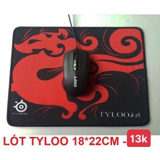 Lót chuột tyloo size nhỏ gọn - hàng dày đẹp 18cm x 22cm