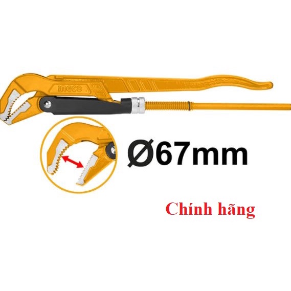 ĐỒ NGHỀ INGCO Mỏ lết 90 độ theo CN nặng của Thụy Điển hiệu HPW04011 - HPW04151 - HPW04021 (Cam kết Chính Hãng 100%)