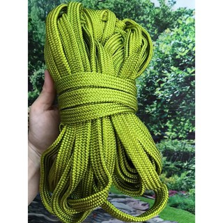 Dây dù 21m . dây dù giăng võng. dây dù loại xanh bóng - ảnh thật