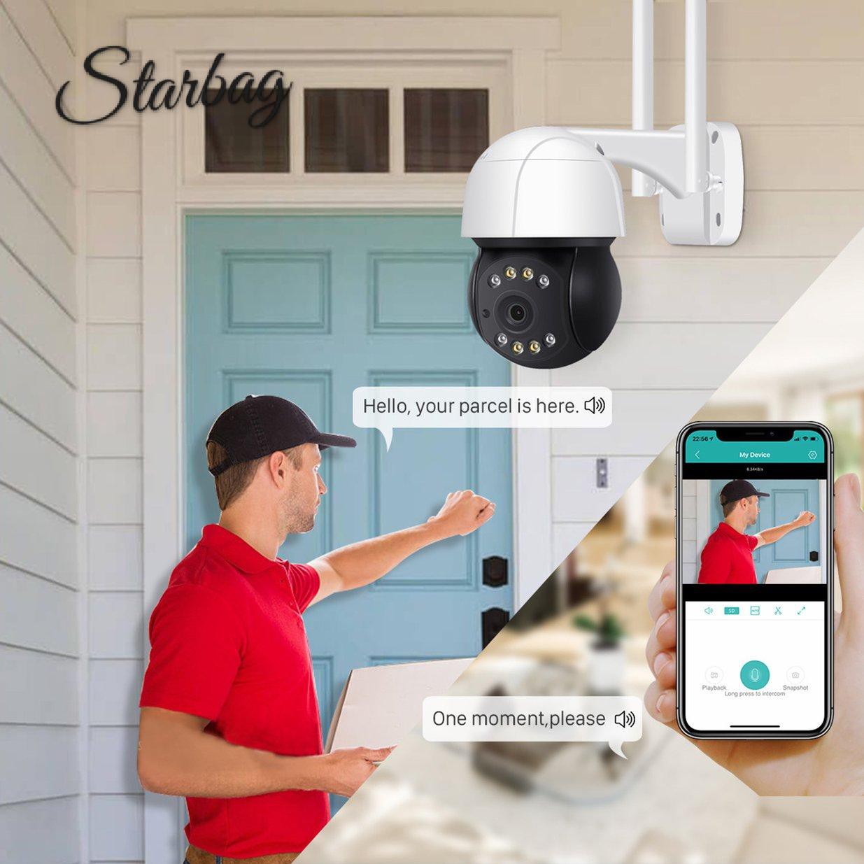 Camera An Ninh 5 Triệu Pixel Kết Nối Wifi Chống Thấm Nước | BigBuy360 - bigbuy360.vn