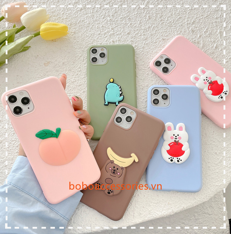Ốp Điện Thoại TPU Họa Tiết Trái Cây 3D Cho VIVO Y55S Y66 Y65 V5 V5S Y69 Y71 V7 Plus Y81 V9 Y85 V20 SE