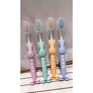 [ Xả kho] Set 4 bàn chải đánh răng cho bé siêu mềm, siêu cute