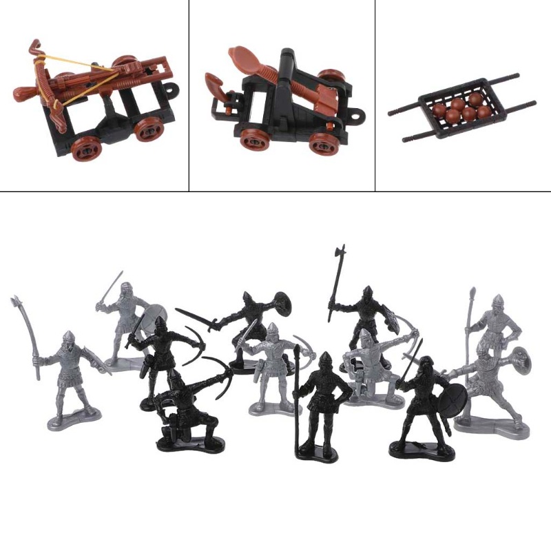 Set 14 Mô Hình Nhân Vật Người Lính Dùng Trang Trí