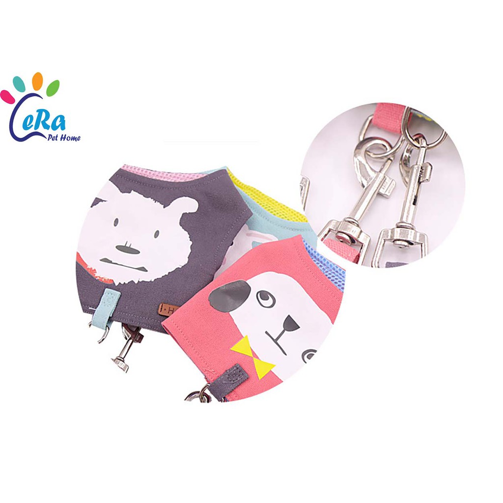 Bộ Dây Dắt Yếm Dễ Thương Tiện Dụng - Dây Dắt 025