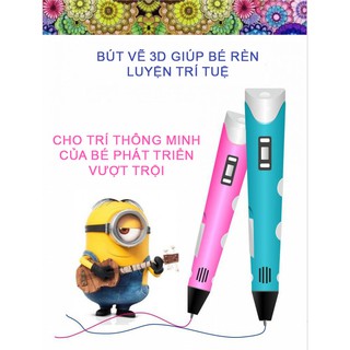 Bút Vẽ 3D - thế hệ 2 - BẢN QUỐC TẾ