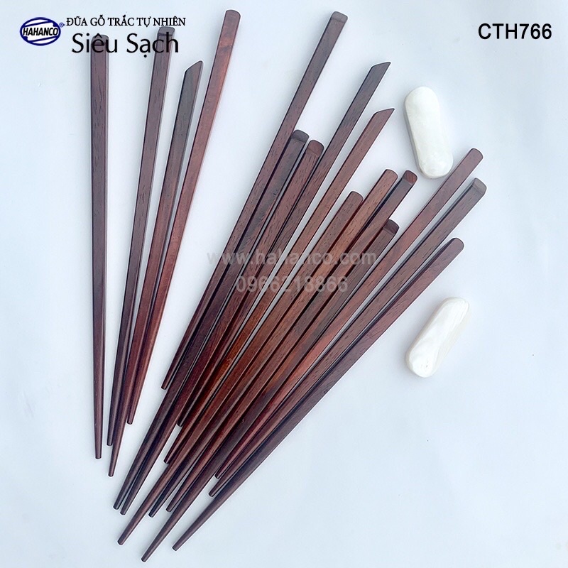 Đũa Trắc dành cho bé (1 đôi) - Đũa tập gắp, làm quen đôi đũa - CTH766 - HAHANCO