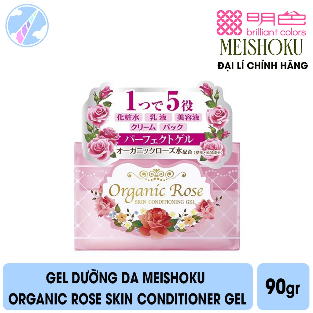 Gel Dưỡng Da Meishoku Organic Rose Skin Conditioner Gel 90g