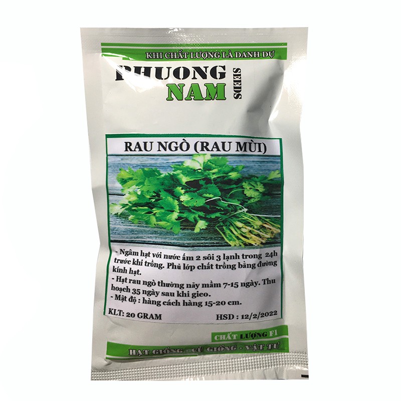  20GR - HẠT GIỐNG RAU NGÒ