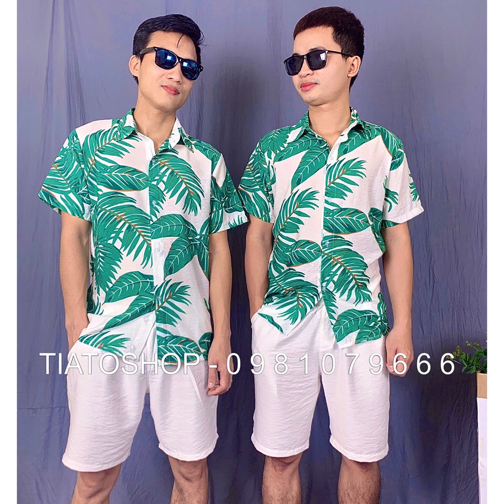 [ẢNH CHỤP] Áo Hoa Đi Biển, Sơ Mi Họa Tiết Chất Đũi Lạnh Siêu Mát, Mặc Hội Nhóm Đi Biển nam, nữ, đi du lịch, đồ đôi | BigBuy360 - bigbuy360.vn