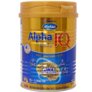 Sữa bot Alpha Gold IQ 2:400g và 2/900g