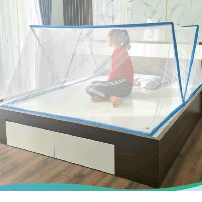 (LOẠI 1) Màn Lưới Chống Muỗi Gấp Gọn Tiện Dụng Cho Người Lớn Và Trẻ Em, Màn Chụp Gấp Gọn Thông Minh, CHĂN GA GỐI VÀ NỆM