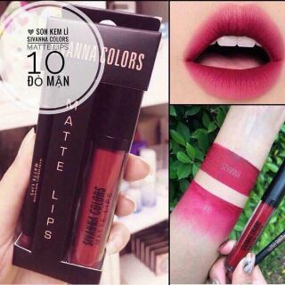 Son Kem Lì SivannaColors Matte Lips