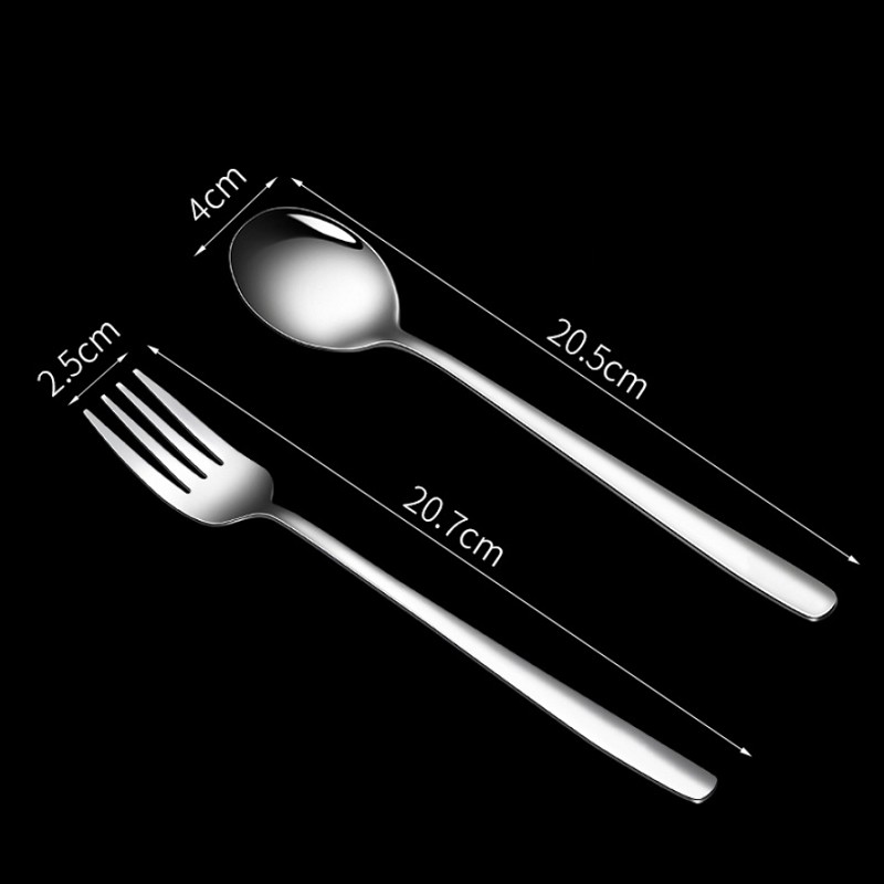 Thìa Inox SU304 cán dài cao cấp Yeahcook