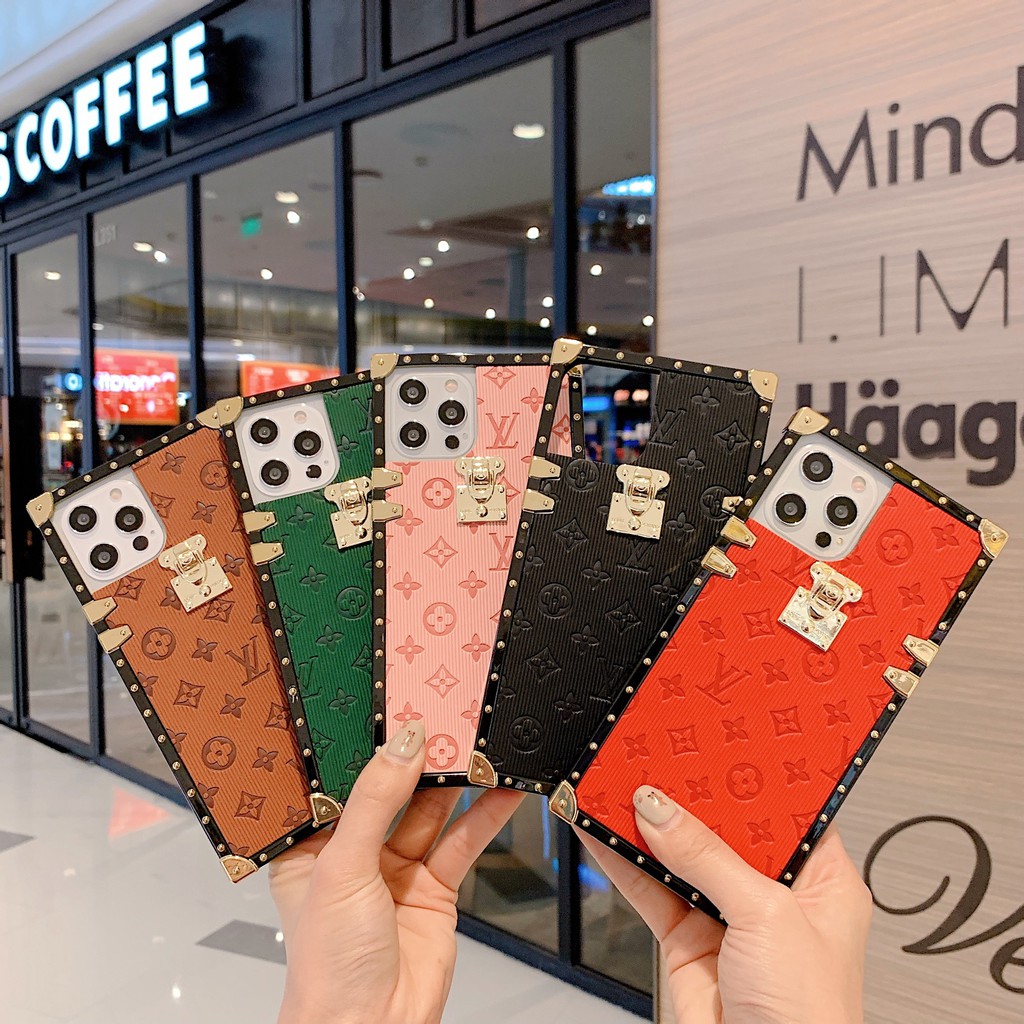 Ốp Lưng Họa Tiết Lv Sang Trọng Cho Iphone 12 Pro Max 12 Mini 11 Pro Max Xs Max Xr Se2 I8 I7 I6 Plus