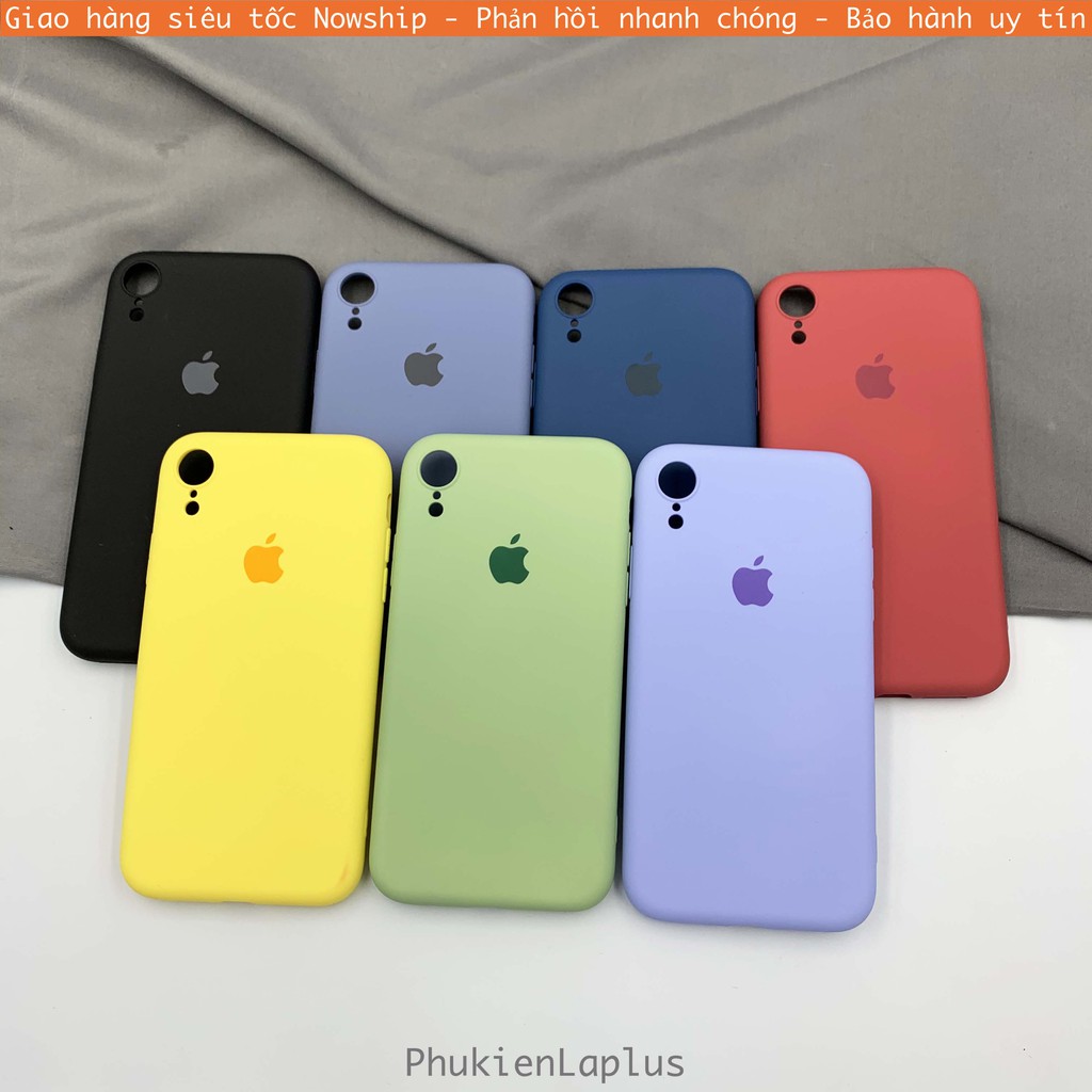 Ốp lưng chống bẩn iPhone XR full viền bảo vệ camera toàn diện
