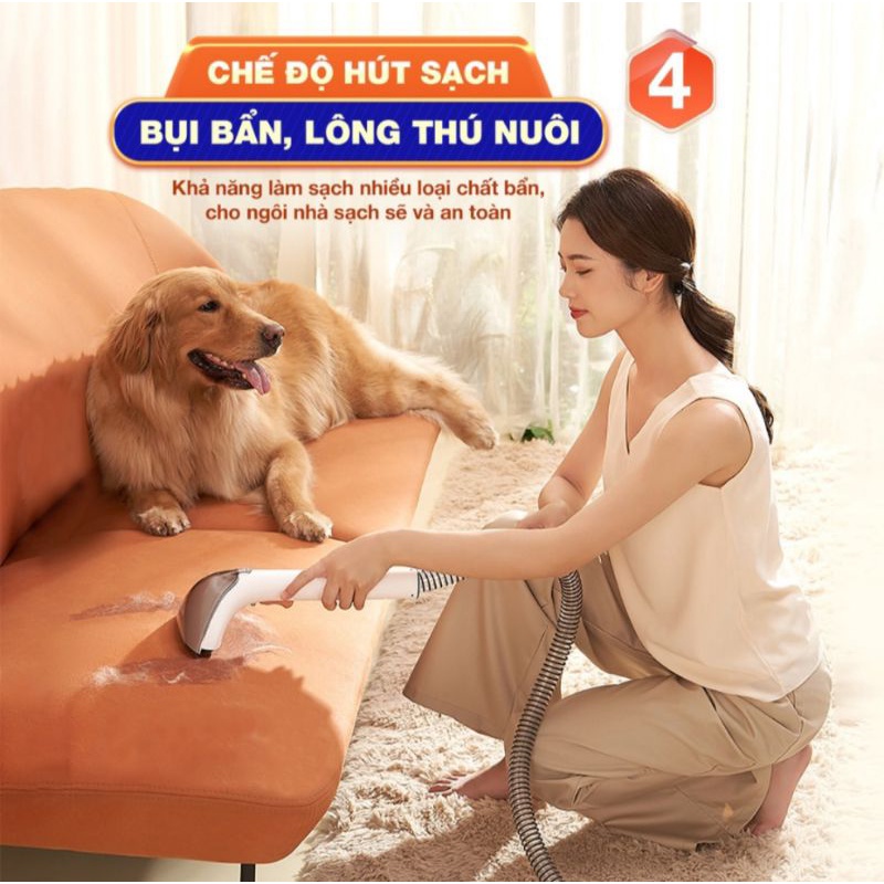 MÁY HÚT GIẶT SẤY CẦM TAY SPOT CLEANER UWANT B100
