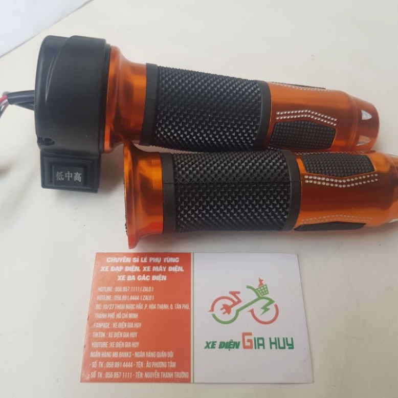 TAY GA CÓ SỐ1-2-3 XE ĐẠP ĐIỆN HUY XE ĐẠP ĐIỆN