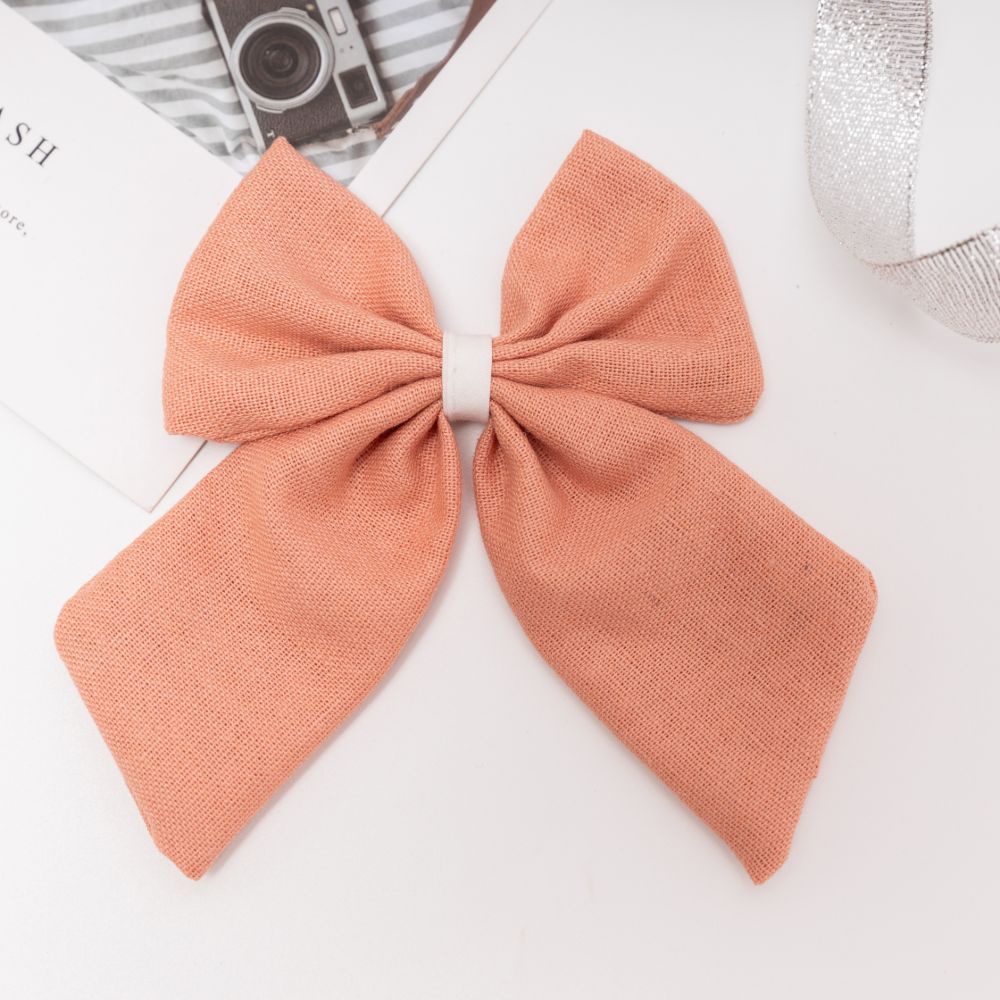 Nơ Kẹp Tóc Họa Tiết Alber Kids Siêu Xinh Cho Bé Gái