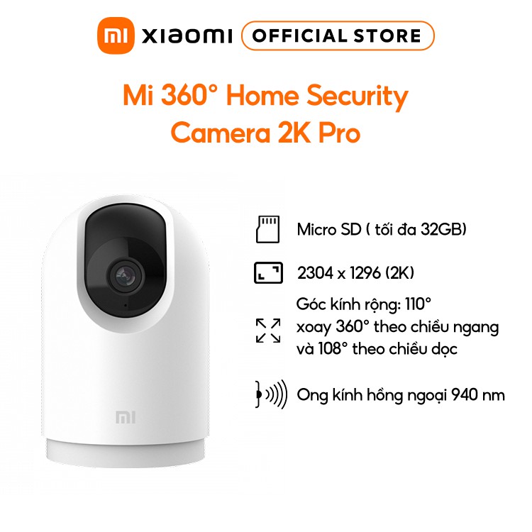 Camera an ninh Xiaomi Mi 360° 2K Pro