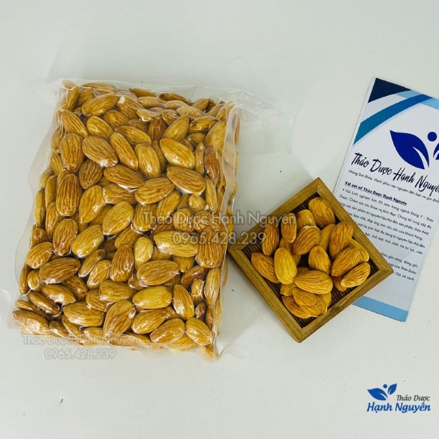 Hạnh Nhân Tách Vỏ 500g (Có hút chân không)