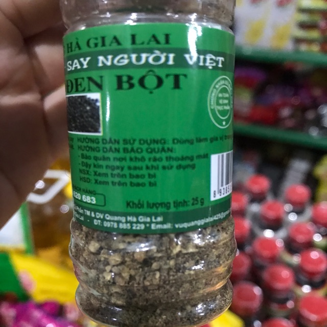 Combo 50 lọ hạt tiêu Quang Hà Gia Lai 25g