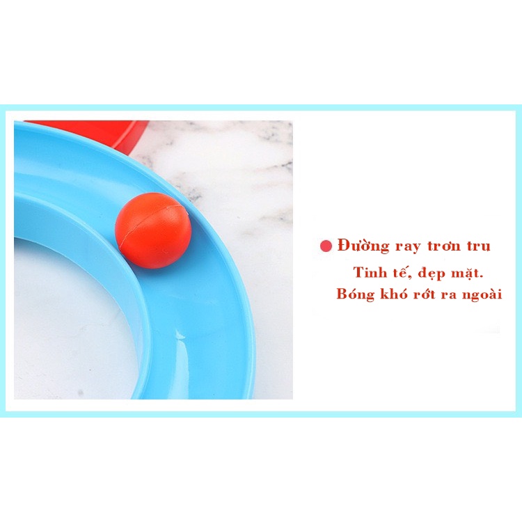 Đồ chơi rèn luyện tính tập trung - lăn bóng theo vòng số 8