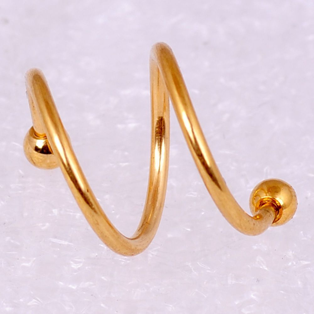 Khuyên Tai / Mũi / Môi Hình Chữ S