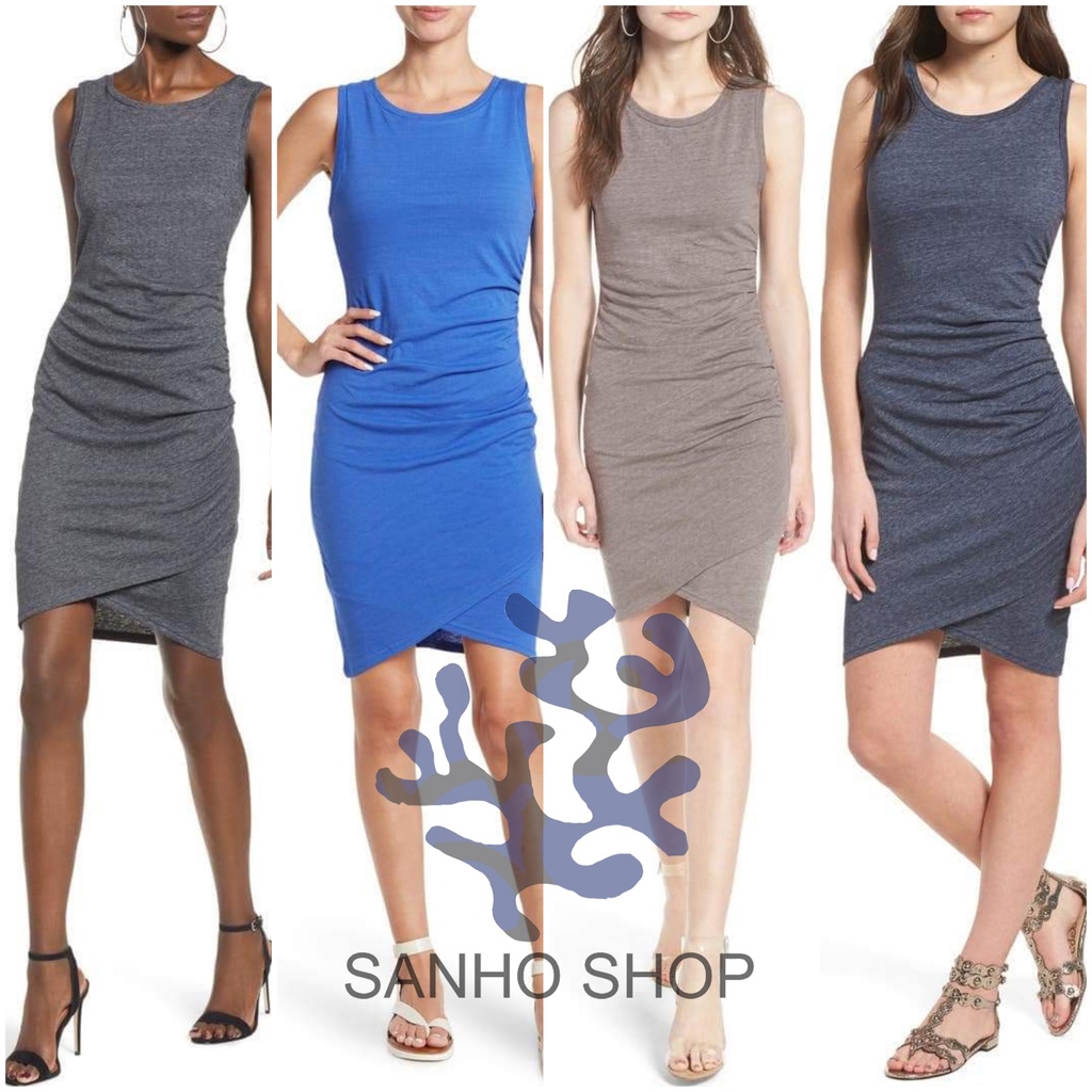 ĐẦM LEITH RUCHED BODY-CON TANK