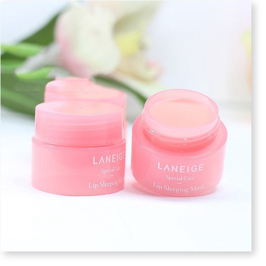 [Mã giảm giá] Mặt nạ ngủ dưỡng môi mềm mượt Laneige Lip Sleeping Mask 3g - Mini Size