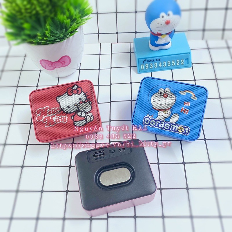 Loa bluetooth Doremon - Hello Kitty - Doraemon